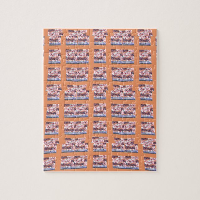 Quebra-cabeça Belo adorável coração sentimental (Vertical)