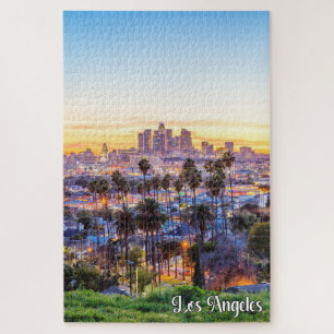 Quebra-cabeça Belo Dia Do Sol Em Los Angeles, Califórnia