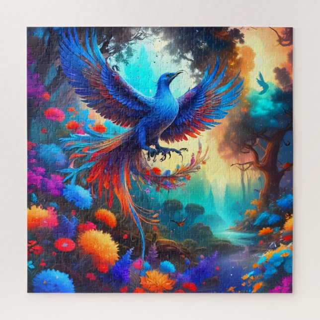 Quebra-cabeça Belo espantoso Forrest Costa Rica (Vertical)