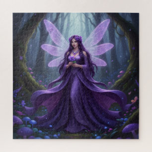 Quebra-cabeça Belo Fevereiro Ametist Fairy