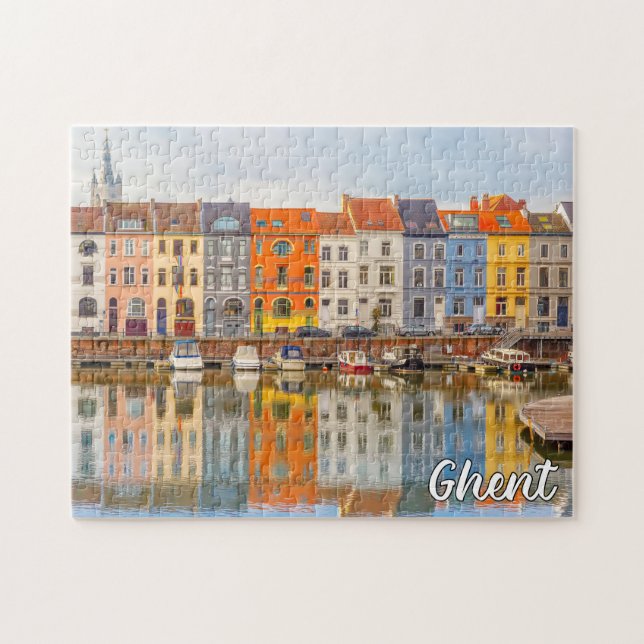 Quebra-cabeça Belo Gand, Bélgica (Horizontal)