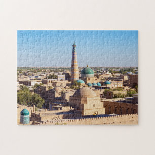 Quebra-cabeça belo Khiva - Uzbequistão, Ásia