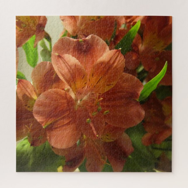 Quebra-cabeça Belo Monte de Flores Relaxando Autoatendimento (Vertical)