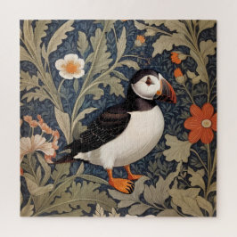 Quebra-cabeça Belo Puffin William Morris Inspirou