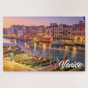 Quebra-cabeça Belo Sunset Sobre Veneza, Itália