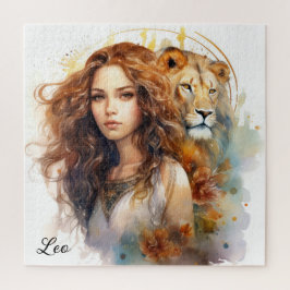 Quebra-cabeça Belo Zodiac Leo