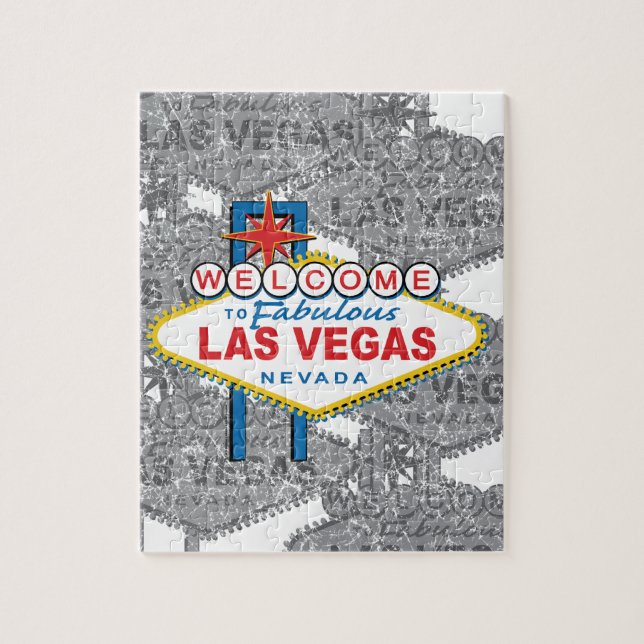 Quebra-cabeça Bem-vindo a Las Vegas Fabulosa (Vertical)