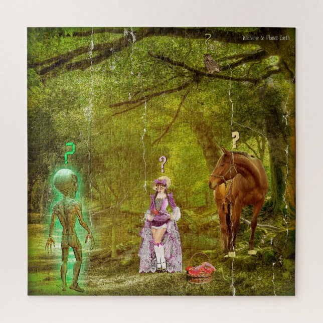 Quebra-cabeça Bem-vindo ao Planeta Terra (Vertical)