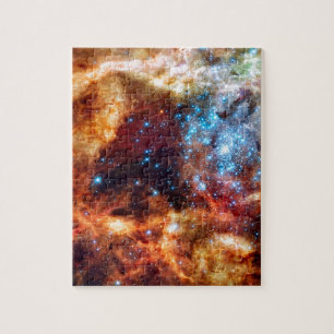 Quebra-cabeça Berçário Estelar R136 Nebulosa da Tarântula Foto d