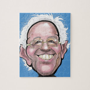 Quebra-cabeça Bernie Sanders Caricature