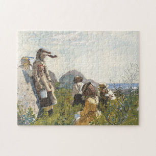 Quebra-cabeça Berry Pickers   Winslow Homer