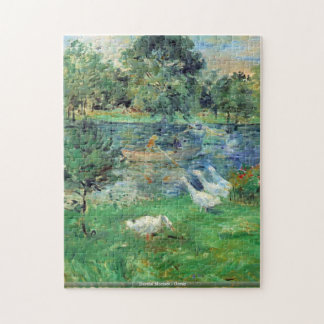 Quebra-cabeça Berthe Morisot - meninas em um barco com