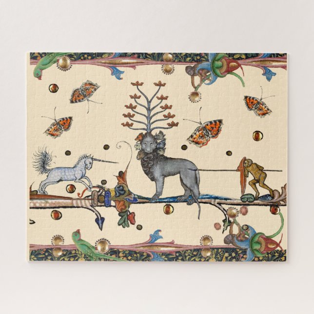 QUEBRA-CABEÇA BESTIÁRIO MÉDIO ESTRANHO,BEAST APOCALIÍPTICO,UNICO (Horizontal)