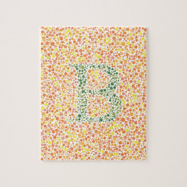 Quebra-cabeça Beta serra de vaivém do teste do olho (Vertical)