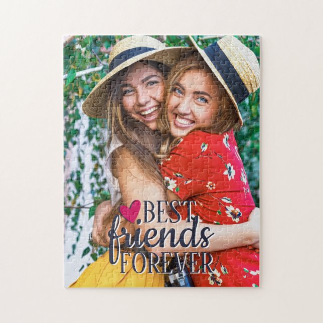 Quebra-cabeça BFF Melhores amigos para sempre (Vertical)