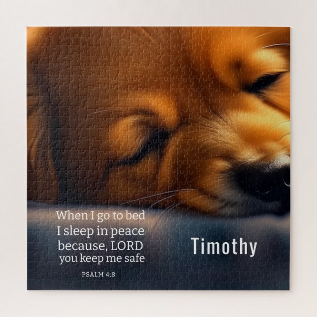 Quebra-cabeça Bíblia de puppy (Vertical)