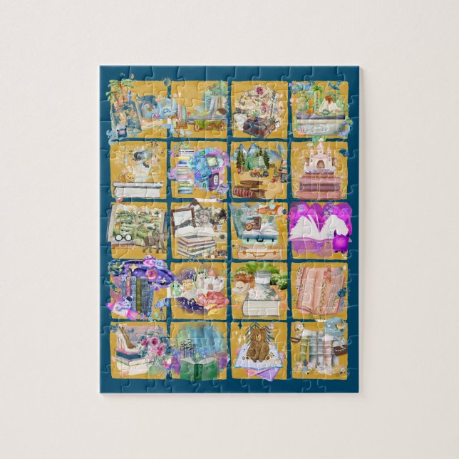 Quebra-cabeça Bibliófilo avid (Vertical)