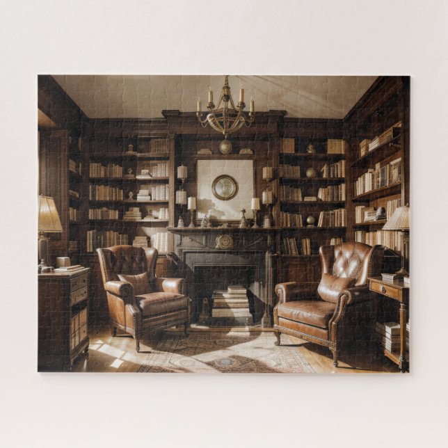Quebra-cabeça Biblioteca (Horizontal)