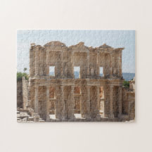 Biblioteca de Célsus em Ephesus, Turquia - Quebra-