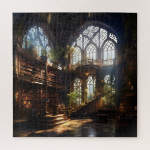 Quebra-cabeça Biblioteca Mágica