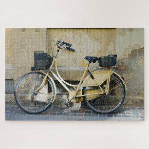 Quebra-cabeça Bicicleta Amarela, Copenhaga, Dinamarca
