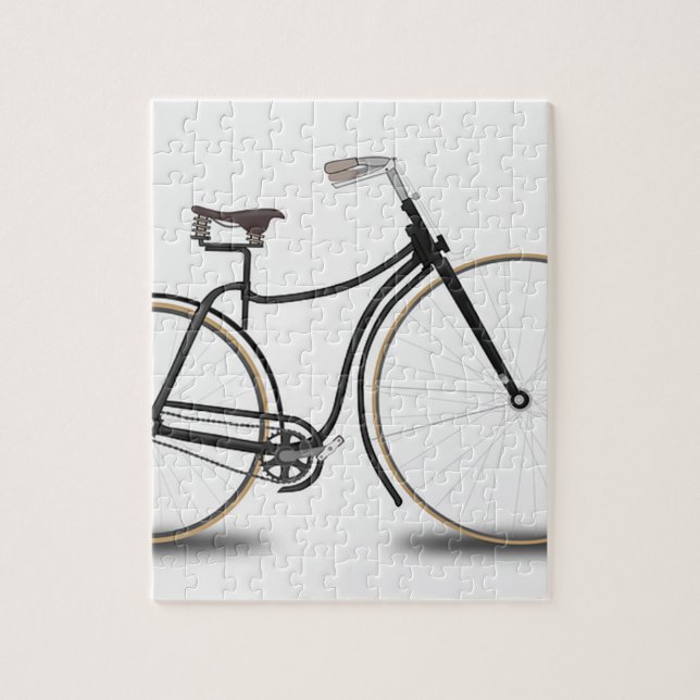 Quebra-cabeça Bicicleta retrô (Vertical)