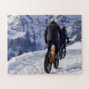 Quebra-cabeça Bicicletas de neve Fatbikes Bicicletas de montanha