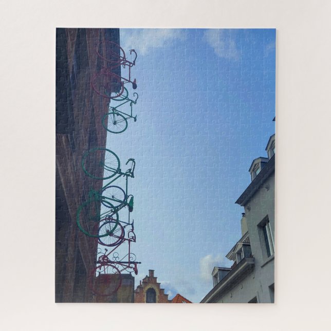 Quebra-cabeça Bicicletas na Bélgica (Vertical)