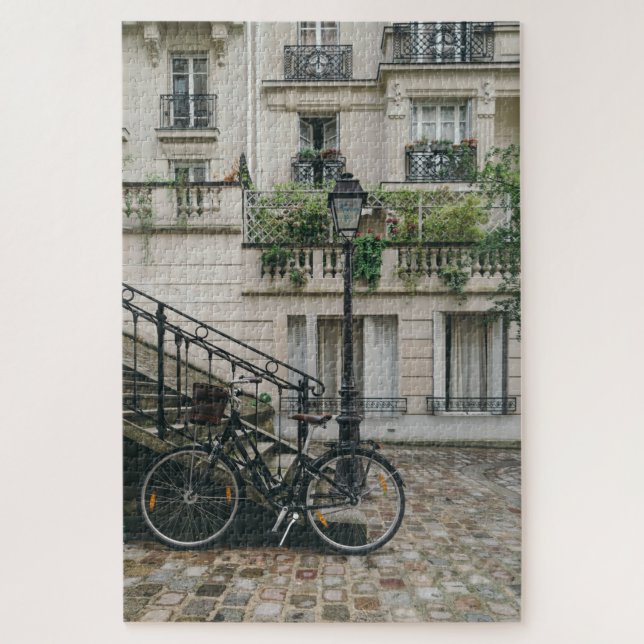 Quebra-cabeça bicycle in paris puzzle (Vertical)