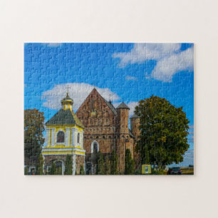 Quebra-cabeça Bielorrússia Б е л а у р с Arquitetura da Igreja S