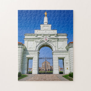 Quebra-cabeça Bielorrússia Б е л а у р с Arquitetura do Palácio