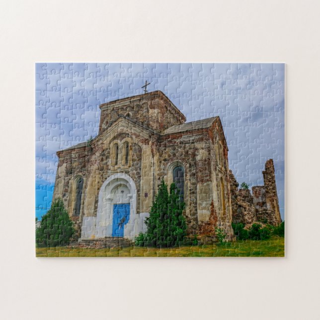 Quebra-cabeça Bielorrússia Begoml Biahoml Ruins (Horizontal)