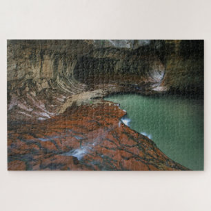 Quebra-cabeça Bifurcação Esquerda Parque Nacional Zion, Utah