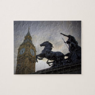 Quebra-cabeça Big Ben - Boadicea Statue - London 8x10 - 110 pc