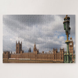 Quebra-cabeça Big Ben e casas do parlamento em Londres