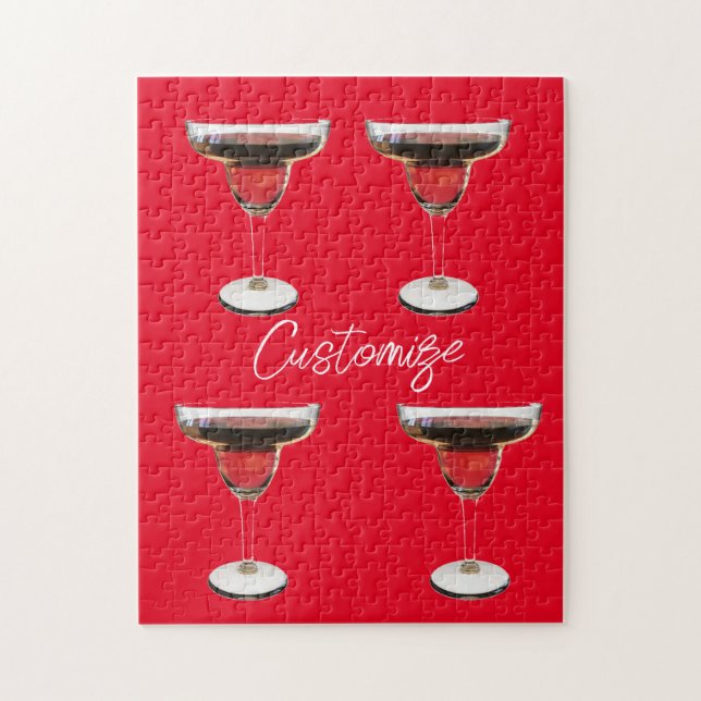 Quebra-cabeça Big Red Margarita Cocktail Beber Thunder_Cove (Vertical)