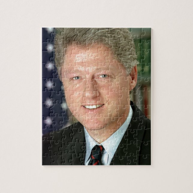 Quebra-cabeça Bill Clinton (Vertical)