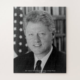 Quebra-cabeça Bill Clinton 42º Presidente dos Estados Unidos