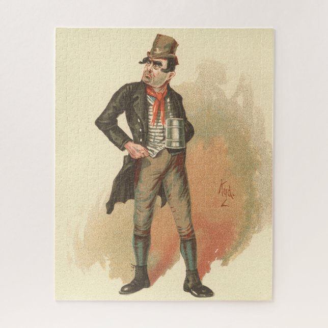 Quebra-cabeça Bill Sikes por Kyd, Charles Dickens Oliver Twist (Vertical)