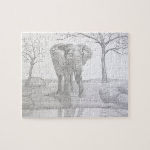 Quebra-cabeça Binti 8x10 com caixa de presentes