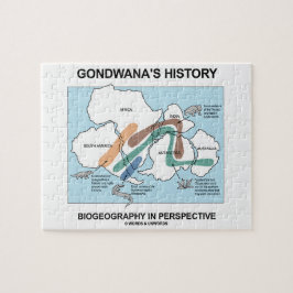Quebra-cabeça Biogeografia da história de Gondwana na