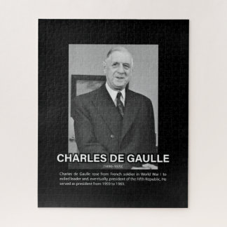 Quebra-cabeça Biografia de Charles de Gaulle