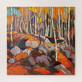 Quebra-cabeça Birch Grove, outono | Tom Thomson |