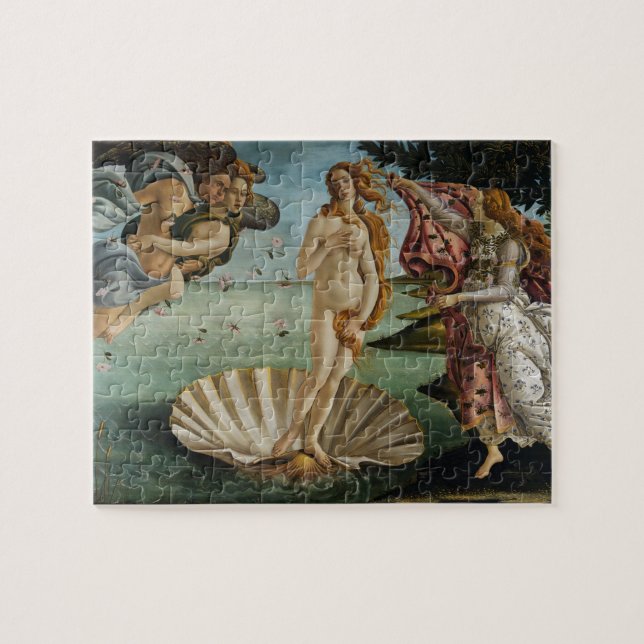 Quebra-cabeça Birth of Venus by Sandro Botticelli (Horizontal)