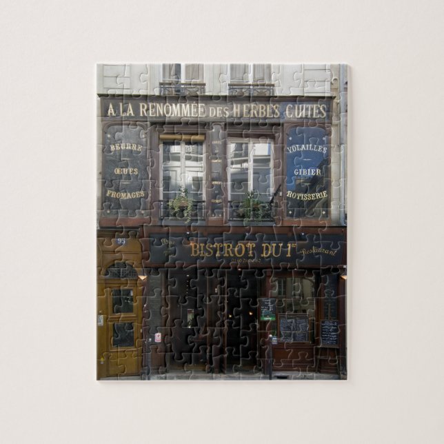 Quebra-cabeça Bistrot Dui ~ Bar de vinho ~ Restaurante ~ Paris F (Vertical)