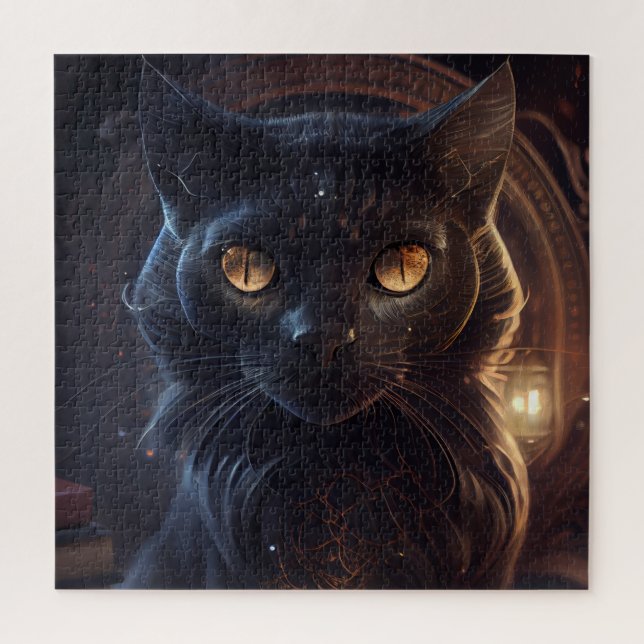 Quebra-cabeça Black Cat (Vertical)