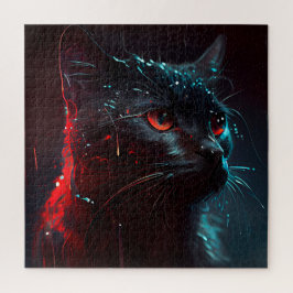 Quebra-cabeça Black Cat