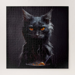 Quebra-cabeça Black Cat