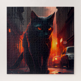 Quebra-cabeça Black Cat