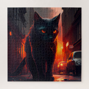 Quebra-cabeça Black Cat